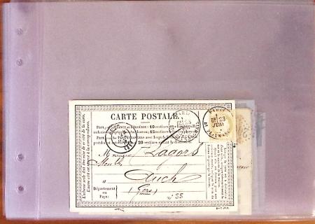 1849-1880, Divers lettres présentées en VO dont n°3,