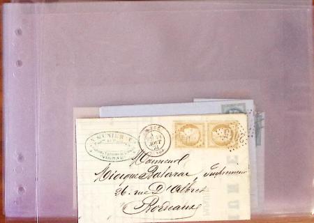 1849-1880, Divers lettres présentées en VO dont n°3,