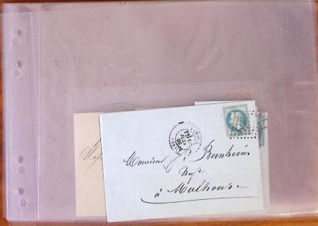 1849-1880, Divers lettres présentées en VO dont n°3,