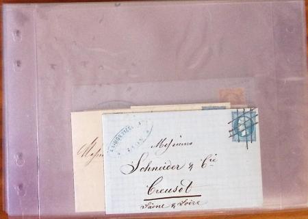 1849-1880, Divers lettres présentées en VO dont n°3,