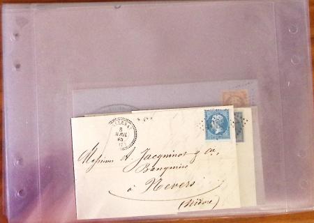 1849-1880, Divers lettres présentées en VO dont n°3,