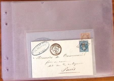 1849-1880, Divers lettres présentées en VO dont n°3,