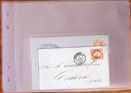1849-1880, Divers lettres présentées en VO dont n°3,
