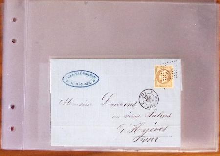1849-1880, Divers lettres présentées en VO dont n°3,