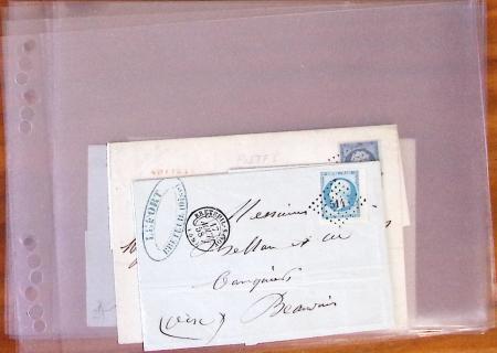 1849-1880, Divers lettres présentées en VO dont n°3,