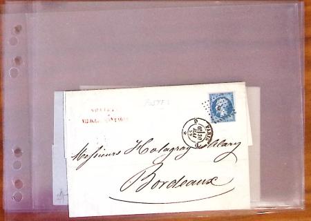 1849-1880, Divers lettres présentées en VO dont n°3,