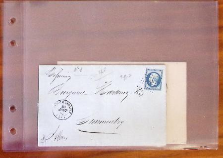 1849-1880, Divers lettres présentées en VO dont n°3,