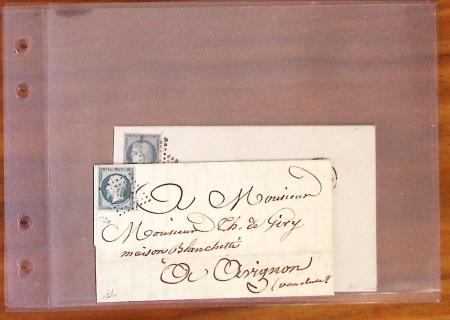 1849-1880, Divers lettres présentées en VO dont n°3,