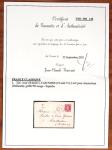 1849-1880, Divers lettres présentées en VO dont n°3,