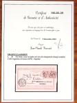 1849-1880, Divers lettres présentées en VO dont n°3,