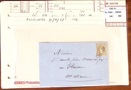 1849-1880, Divers lettres présentées en VO dont n°3,