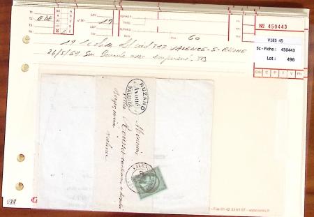 1849-1880, Divers lettres présentées en VO dont n°3,