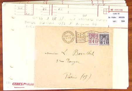 1849-1880, Divers lettres présentées en VO dont n°3,
