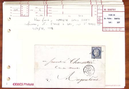 1849-1880, Divers lettres présentées en VO dont n°3,