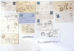 81 plis de Villeneuve Saint Georges (marques postales et lettres classiques)
