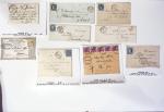 79 plis de Vincennes : marques postales et lettres avec timbres classiques
