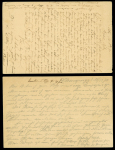 7 feldpost-correspondenzkarte (certaines provenance collection Dubus) datées de Sucy, Boissy St Léger, Rungis, Villeneuve St Georges, Orly, Champigny (1870). Bel ensemble