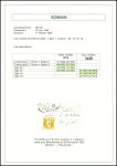 2 lettres dont n°9, 10c bistre (touché) OBL PC 2916 + cursive "57 Somain" sur une petite lettre, ind 20, frappes TB