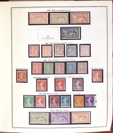 1876-2008, Collection de France en 5 albums Y & T quasiment