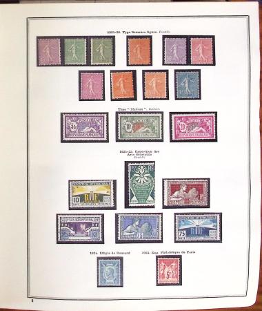 1876-2008, Collection de France en 5 albums Y & T quasiment