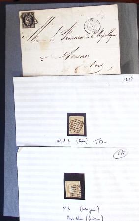 1849-1907, Collection sympathique en 3 classeurs de
