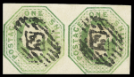 1854-57 Embossed Issue, Small specialised group comprising