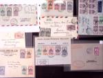 1942-46 Haile Selassie issue, lot of 11 covers including