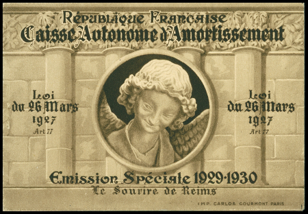 N°256-C1 Carnet Sourire de Reims, neuf **, TB (Yv.