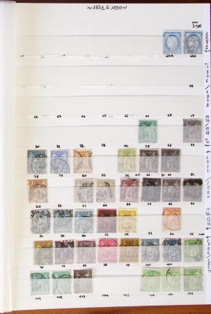 1849-1989, Collection de neufs et oblitérés en 2 classeurs