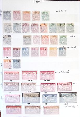 1849-1989, Collection de neufs et oblitérés en 2 classeurs