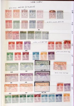 1849-1989, Collection de neufs et oblitérés en 2 classeurs
