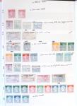 1849-1989, Collection de neufs et oblitérés en 2 classeurs