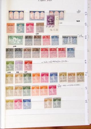 1849-1989, Collection de neufs et oblitérés en 2 classeurs