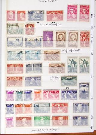 1849-1989, Collection de neufs et oblitérés en 2 classeurs