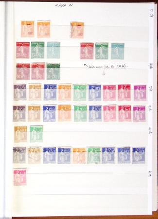 1849-1989, Collection de neufs et oblitérés en 2 classeurs