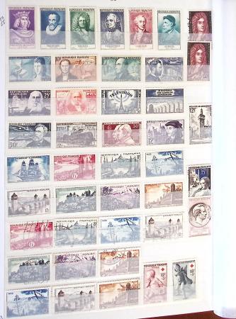 1849-1989, Collection de neufs et oblitérés en 2 classeurs