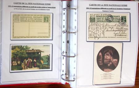 1910-2020, Très belle collection d'entiers postaux,