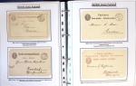 1910-2020, Très belle collection d'entiers postaux,