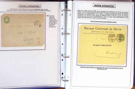 1910-2020, Très belle collection d'entiers postaux,