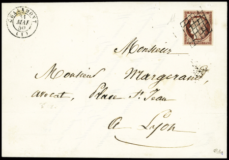 1F carmin, très frais et belles marges tout autour,