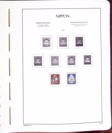 1876-2015, Collection du JAPON en 6 albums Leuchtturm