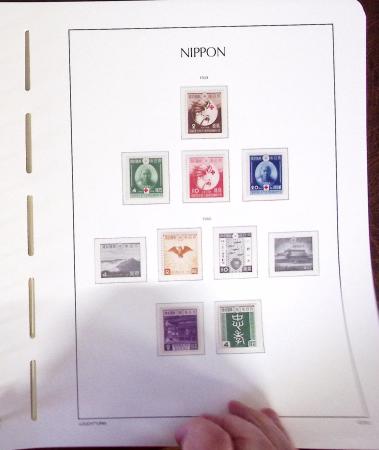 1876-2015, Collection du JAPON en 6 albums Leuchtturm