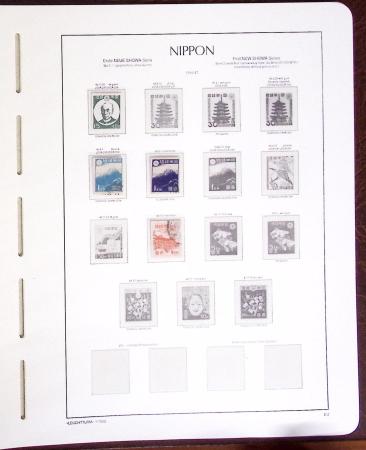 1876-2015, Collection du JAPON en 6 albums Leuchtturm