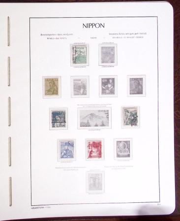 1876-2015, Collection du JAPON en 6 albums Leuchtturm