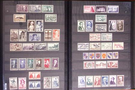 1849-2013, Collection de France en 9 classeurs, bien
