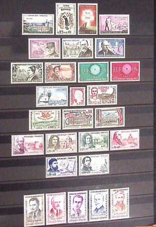 1849-2013, Collection de France en 9 classeurs, bien