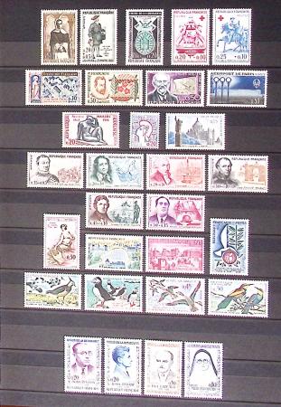 1849-2013, Collection de France en 9 classeurs, bien