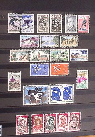 1849-2013, Collection de France en 9 classeurs, bien