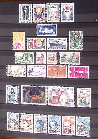 1849-2013, Collection de France en 9 classeurs, bien