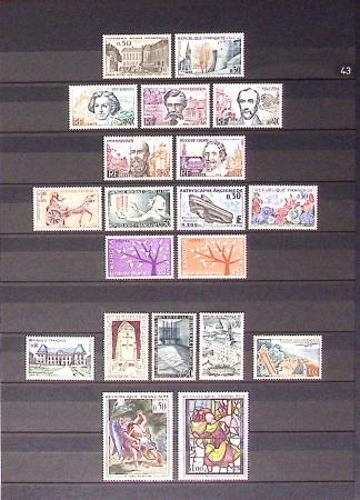 1849-2013, Collection de France en 9 classeurs, bien